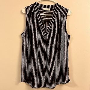 EUC Jon & Anna Contemporary Sleeveless Blouse-L